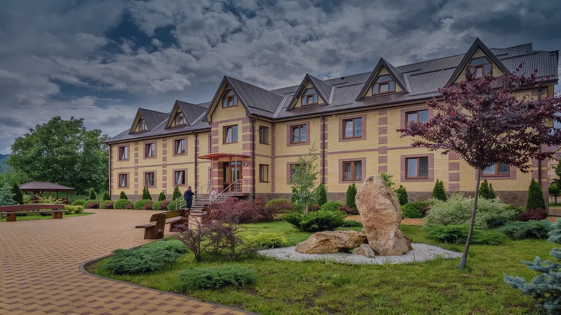 Обширная территори