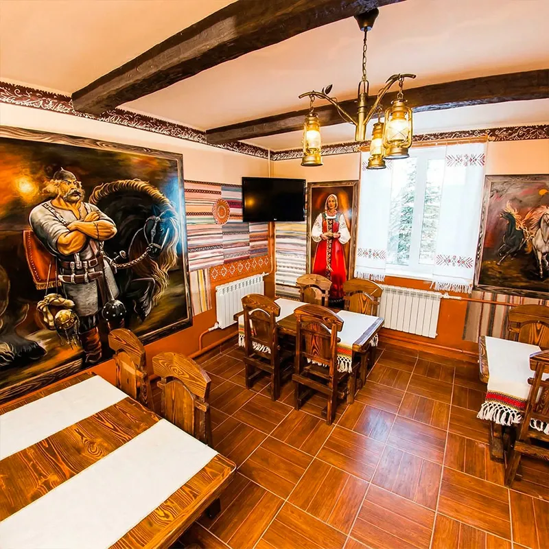 Два зала в старорусском стиле