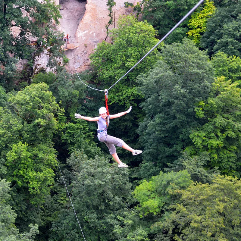 Троллей над ущельем